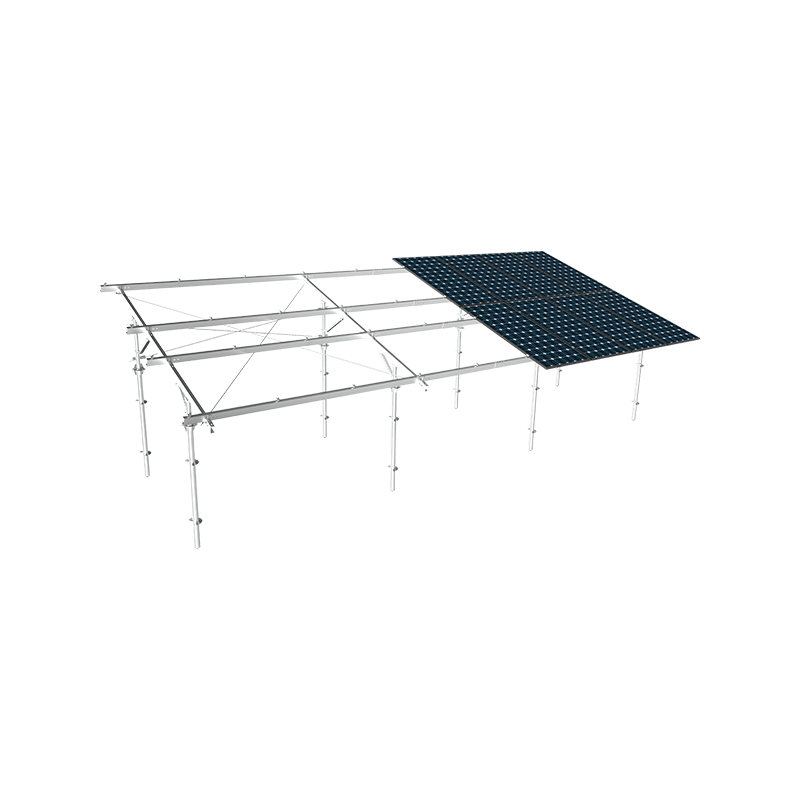 Montaje de PV híbrido agrícola-solar